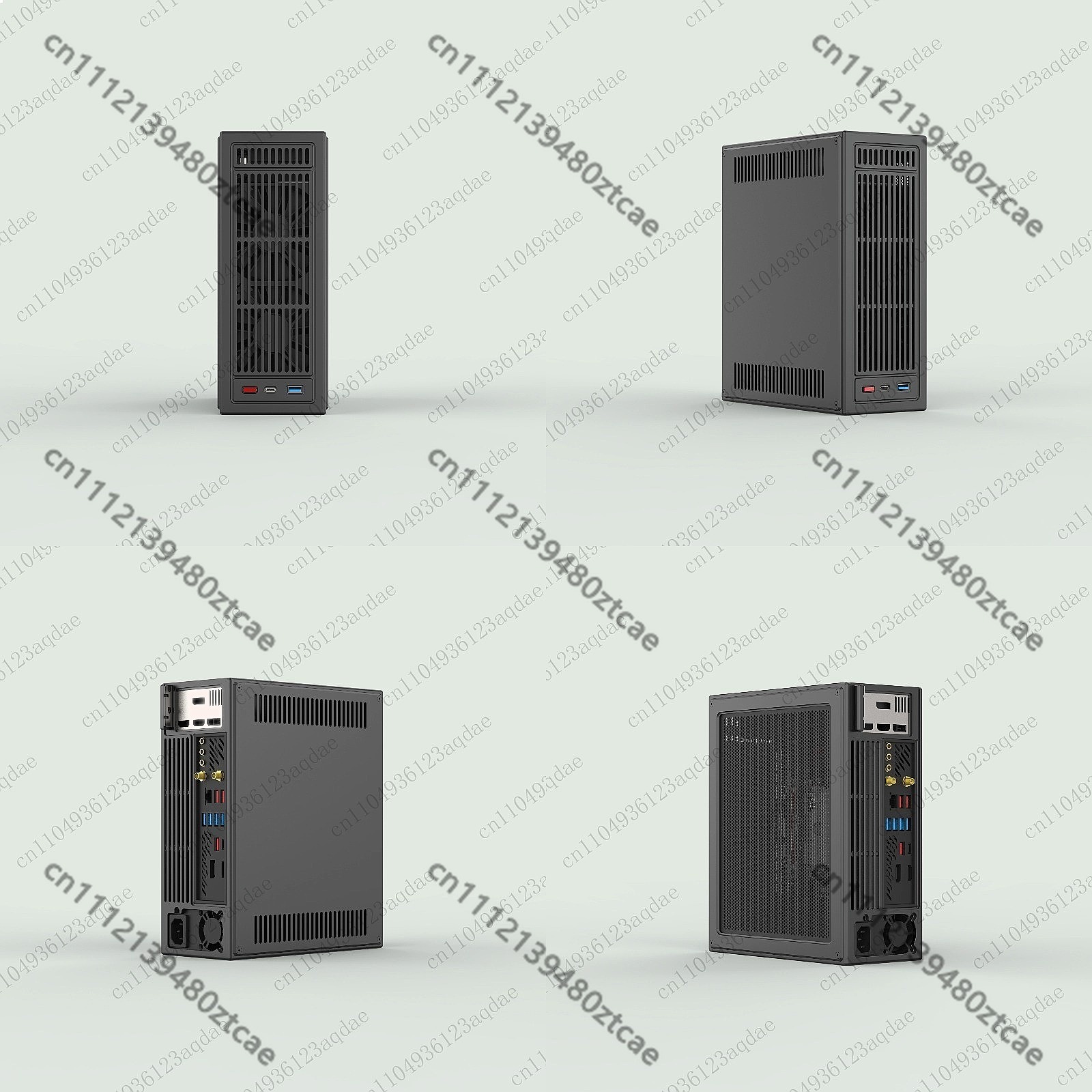 Sff Mini Itx Cnc Aluminum Chassis - Obudowa E4 V6 ITX Mini Case