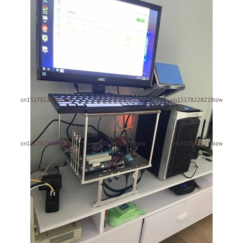 Obudowa komputerowa z otwartą  – Aluminum Open Frame Test Bench Water Cooling recenzja i cena